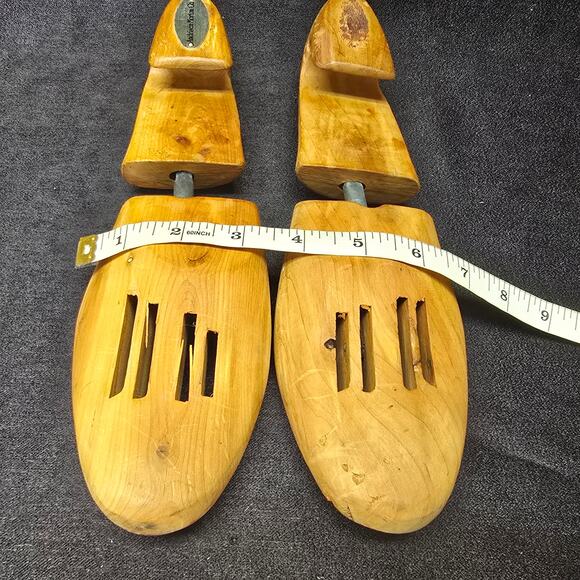 Vintage Andrisen Morton Co. Wooden Boot Tree Shoe Forms - Picture 8 of 9